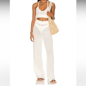 Tularosa Maeve Knit Pant in Ivory